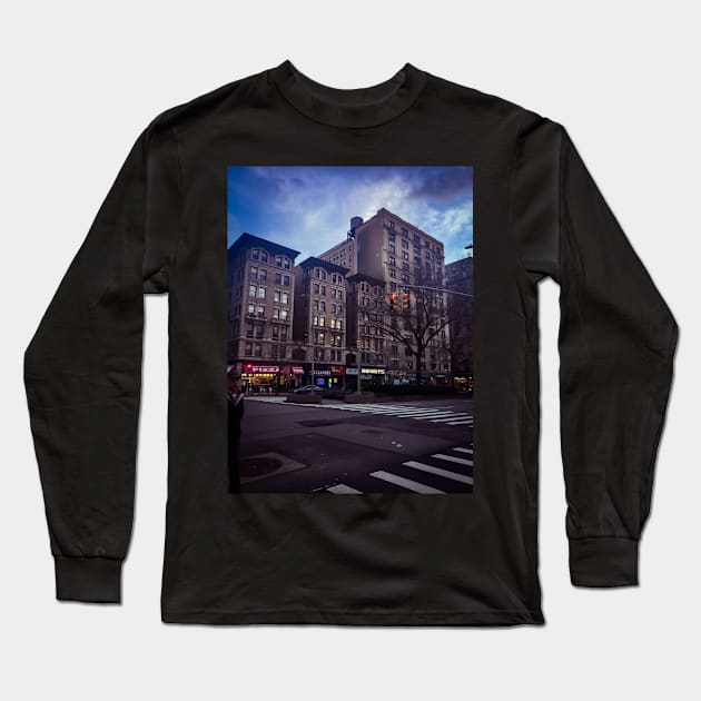 Upper West Side, Manhattan Long Sleeve T-Shirt by eleonoraingrid